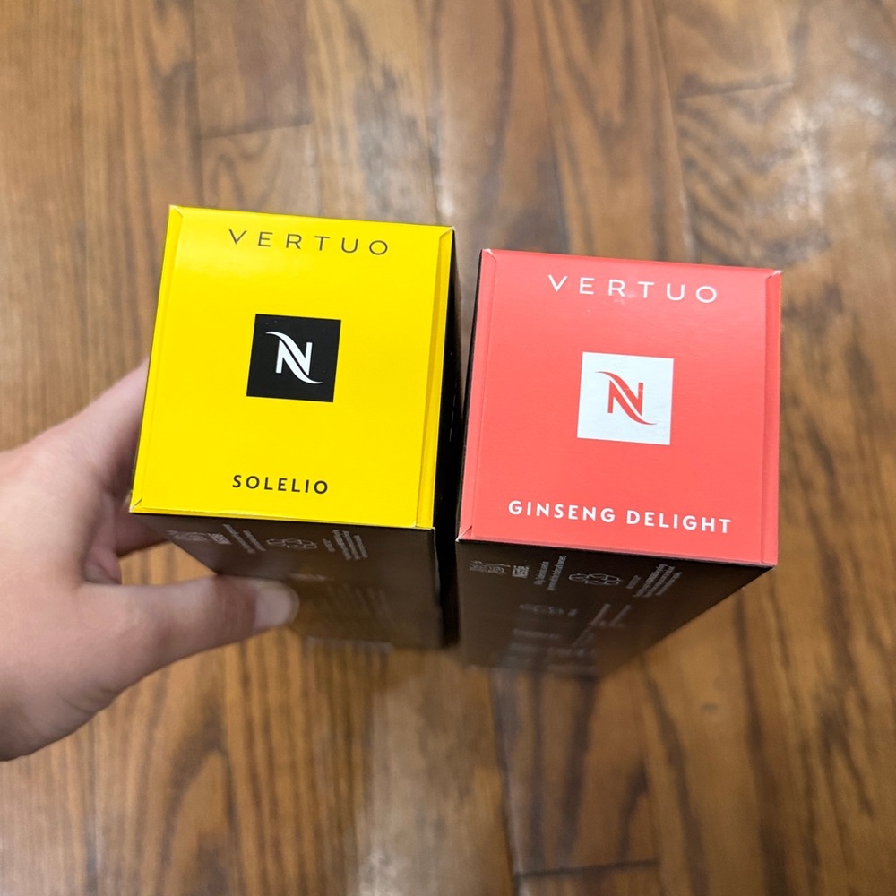 Nespresso Vertuo Coffee Pods - Solelio and Ginseng Delight